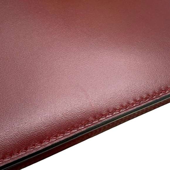 Hermes Business Bag Sac Adepeche Rouge Ash Calf C - Picture 7 of 15